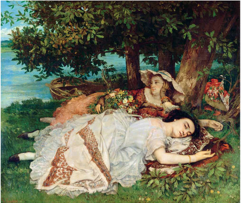 Gustave Courbet, Les Demoiselles des bords de Seine, 1856-1857