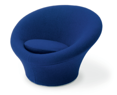 Fauteuil F 560 dit Mushroom, 1960