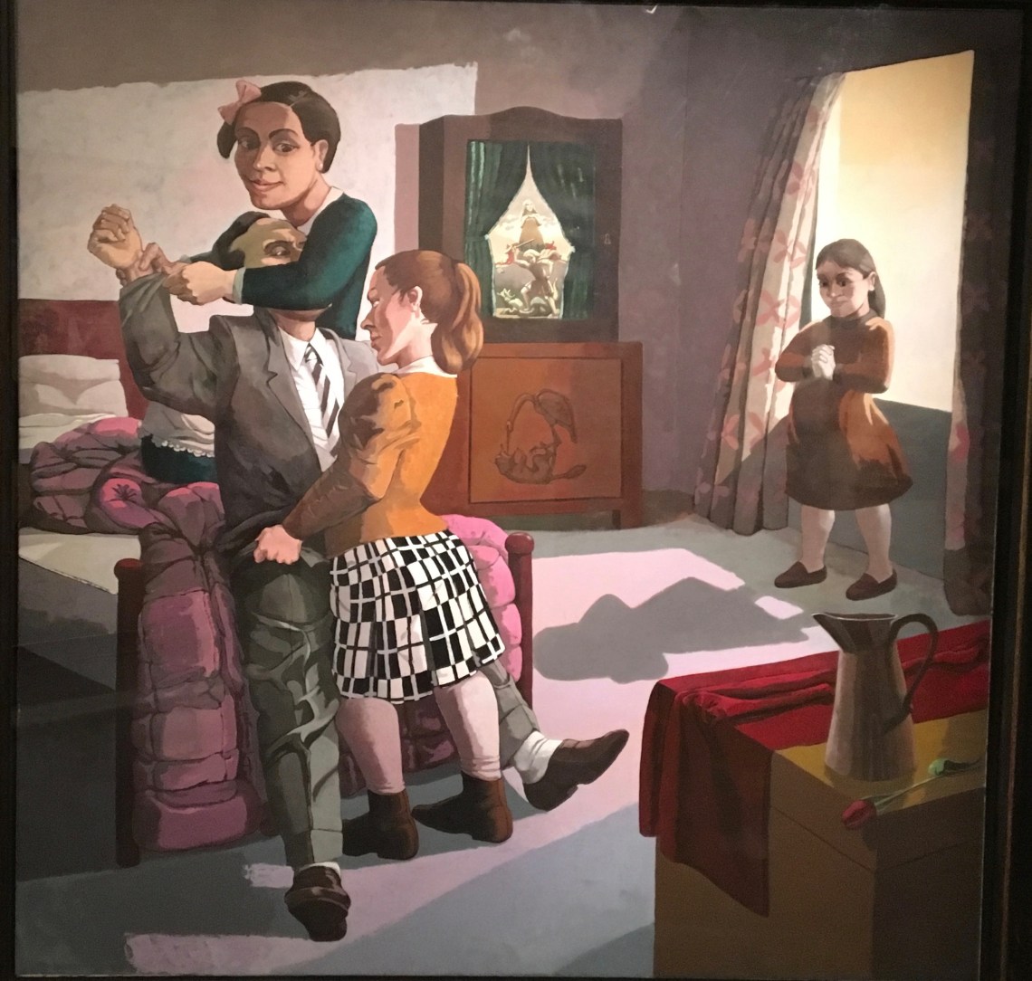 4. Paula Rego, The Family, 1988, acrylique monté su toile. Marlborough International Fine Art
