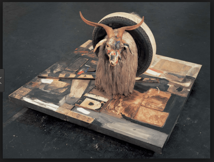 Robert Rauschenberg, Monogram, 1955