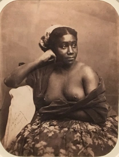 2. Nadar, Maria L'antillaise, 1856-1859, épreuve sur papier salé,ParisMusée d'Orsay