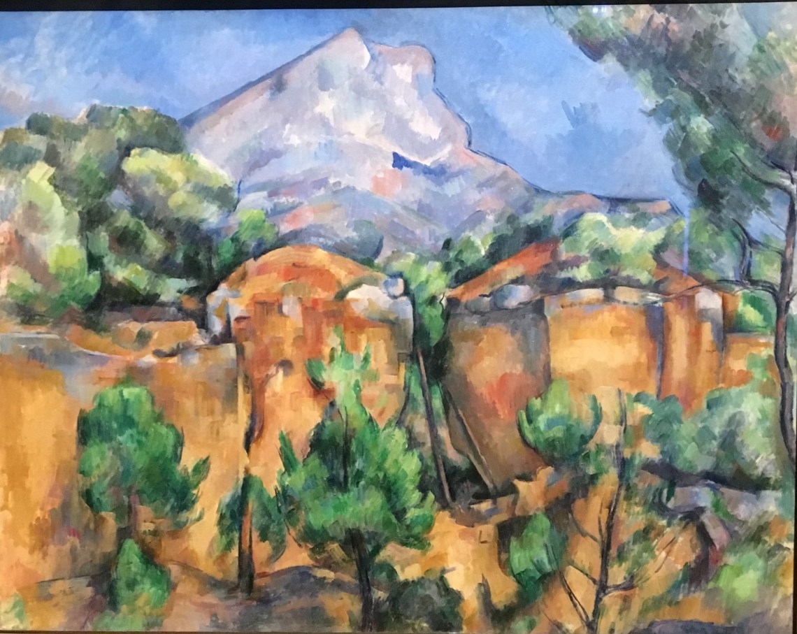1. Paul Cézanne, La montangne St Victoire