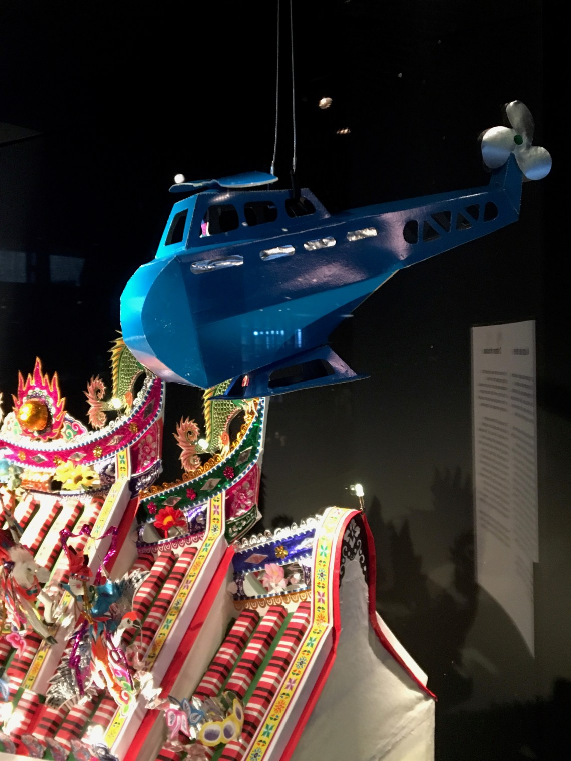 Maison et son hélicoptère